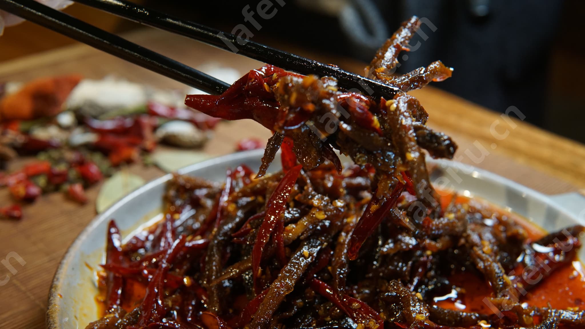 麻辣牛肉干